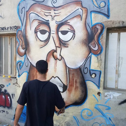 graffiti iran