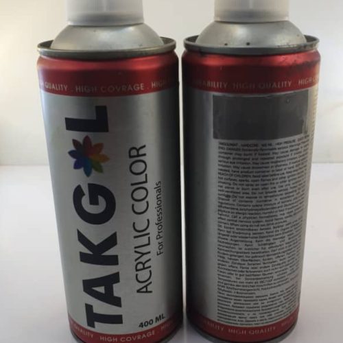 Takgol transparent spraypaint