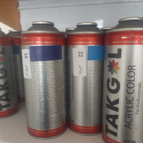Takgol Cooperation with clash spraypaint company